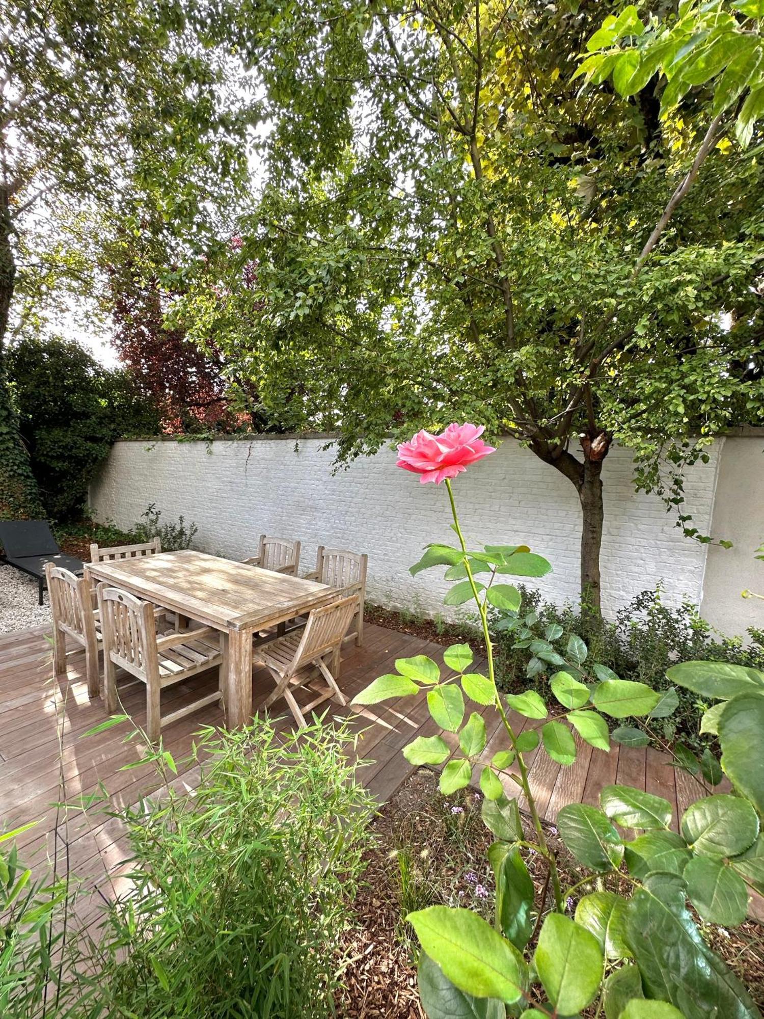 Luxury Apartment With Cosy Garden! Gent Exterior foto